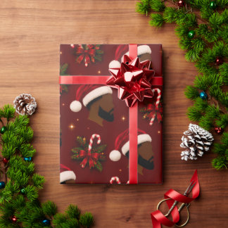 Kerstman Inpakpapier