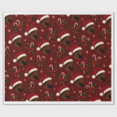 Kerstman Inpakpapier (Vlak)