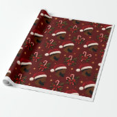Kerstman Inpakpapier (Uitgerold)