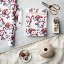 Kerstman Inpakpapier