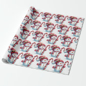 Kerstman Inpakpapier (Uitgerold)