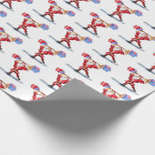 Kerstman Inpakpapier (Hoek)