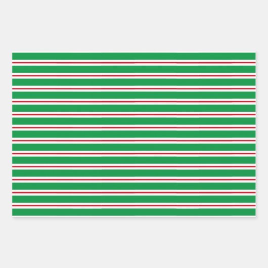 kerstman inpakpapier vel (Voorkant 3)