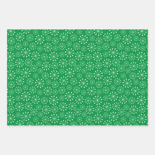 kerstman inpakpapier vel (Voorkant 2)