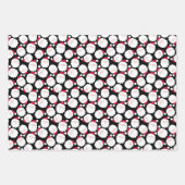 kerstman inpakpapier vel (Voorkant)