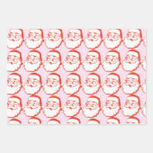 kerstman inpakpapier vel (Voorkant 2)