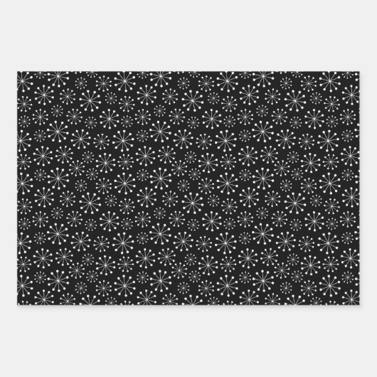 kerstman inpakpapier vel (Voorkant 3)