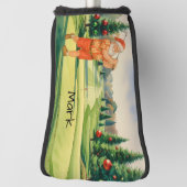 Kerstman is aan het golfen Hawaï Shirt Golfheadcover (Draai 90)