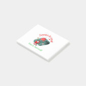Kerstman Is Echt Plezier Is SURREALISTISCH Post-it® Notes (Schuin)