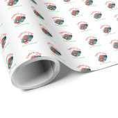 Kerstman Is Echt Plezier Is SURREËEL Cadeaupapier (Rol Hoek)