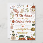 Kerstman is het seizoen kerstfeest kaart (Voorkant)