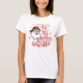 Kerstman is het seizoen Kerstmis T-shirt (Voorkant)