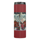 Kerstman is klaar voor de lancering thermosbeker (Achterkant)