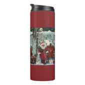 Kerstman is klaar voor de lancering thermosbeker (Geroteerd rechts)
