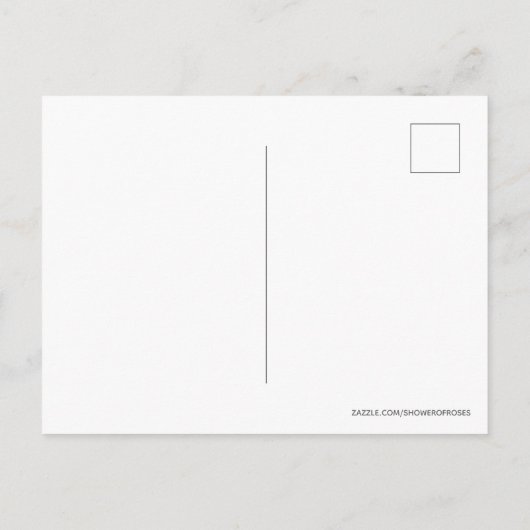 Kerstman Jezus in Manger Floral Ornament Briefkaart (Achterkant)