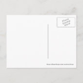 Kerstman Jezus in Manger Marian Cross Briefkaart (Achterkant)