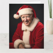 Kerstman Joe Biden Kaart (Voorkant)