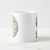 Kerstman Jumbo Mok Vintage (Voorkant)