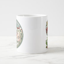 Kerstman Jumbo Mok Vintage