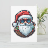 Kerstman Kaart (Staand voorkant)