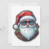 Kerstman Kaart (Achterkant)