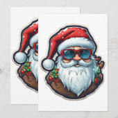 Kerstman Kaart (Voorkant / Achterkant)