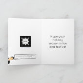 Kerstman Kaart (Binnen)