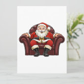 Kerstman Kaart (Staand voorkant)