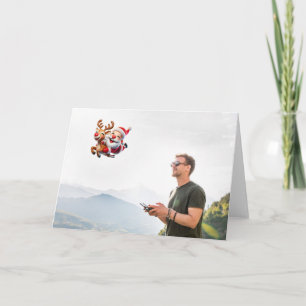 Kerstman  kaart