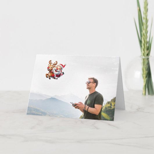 Kerstman kaart (Voorkant)