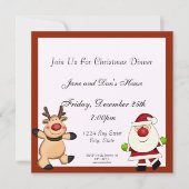 kerstman kaart (Voorkant)