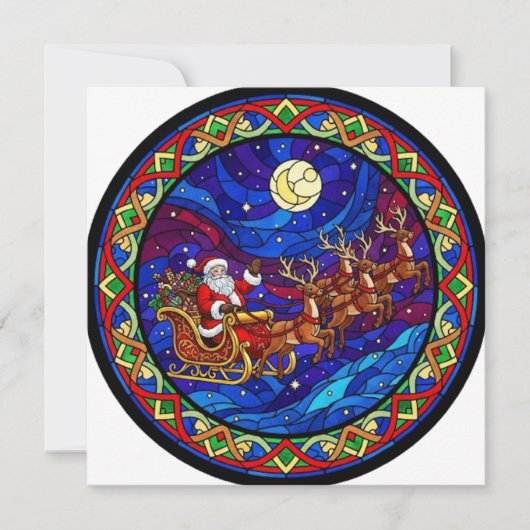 KERSTMAN KAART (Voorkant)
