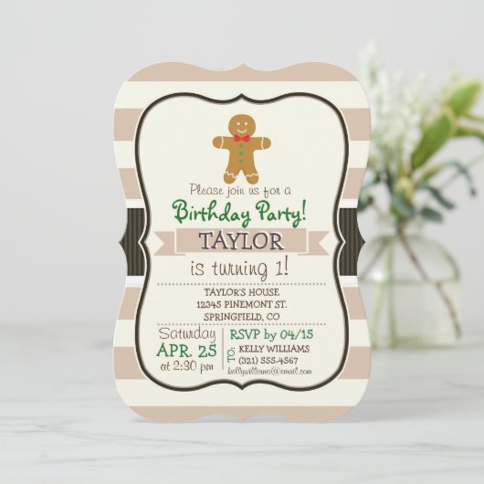 kerstman kaart (Staand voorkant)