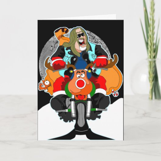 KERSTMAN KAART (Voorkant)