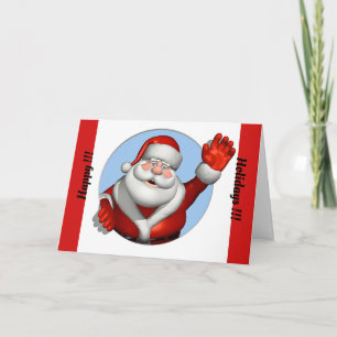 Kerstman kaart
