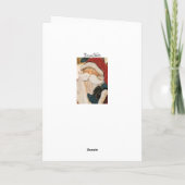 Kerstman Kaart (Achterkant)