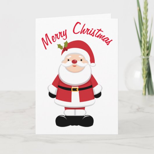 Kerstman kaart (Voorkant)