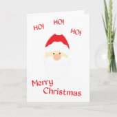 kerstman kaart (Voorkant)