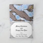 Kerstman Kaart Classic Foto (Binnen)