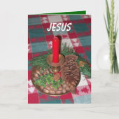 Kerstman/Kaart Feestdagen Kaart (Voorkant)