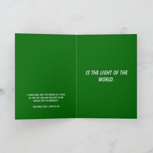 Kerstman/Kaart Feestdagen Kaart (Binnen)