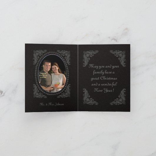 Kerstman - kaart (meer formaten) (Binnen)