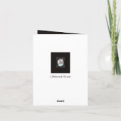 Kerstman - kaart (meer maten) (Achterkant)