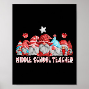 Kerstman Kabouter Ck Naar Sc Baan Middelbare Schoo Poster