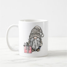 Kerstman Kabouter met Cadeau