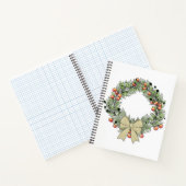 Kerstman Kabouter met Geschenk Notitieboek (Binnen)