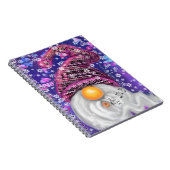 Kerstman Kabouter Notitieboek Cadeau (Rechterzijde)