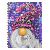 Kerstman Kabouter Notitieboek Cadeau (Voorkant)