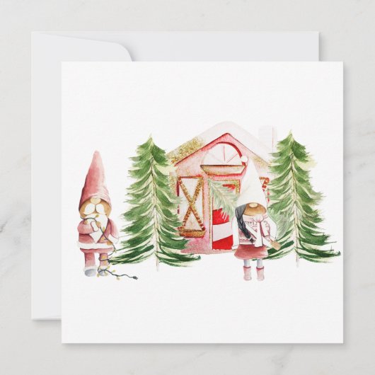 Kerstman Kabouter Ontwerp 1 (Achterkant)