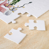Kerstman Kabouter Ontwerp 1 Legpuzzel (Zijkant)